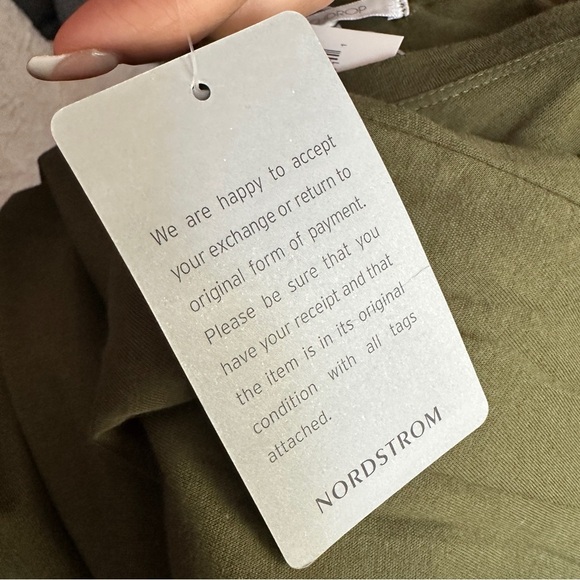 Stitchdrop Army Uniform Green Cotton Midi Dress | Size M - Picture 6 of 11